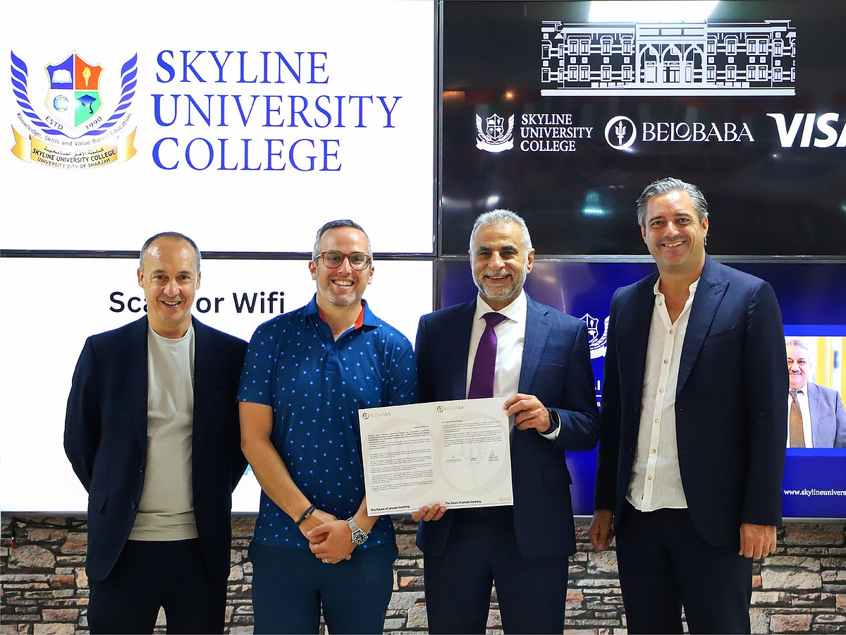 Skyline University College integrates VISA innovation into fintech learning through BELOBABA